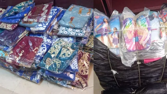 المهدية : حجز ملابس جاهزة قيمتها 4925 دينار المهدية : حجز ملابس جاهزة قيمتها 4925 دينار